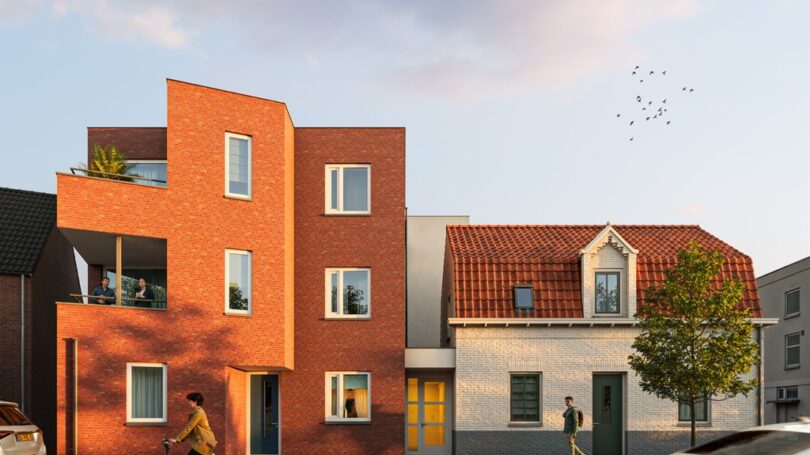 Eindhoven - Nieuwbouw 15 appartementen en 1 woonhuis