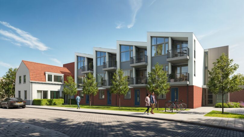 Eindhoven - Nieuwbouw 15 appartementen en 1 woonhuis